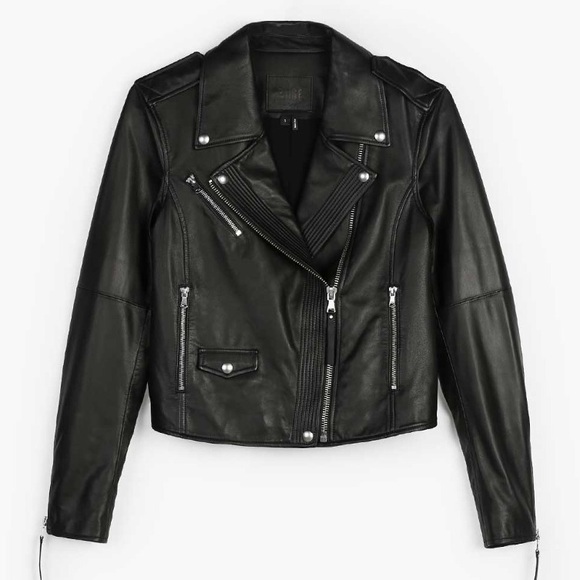PAIGE Jackets & Blazers - SOLD. PAIGE Danette leather moto jacket